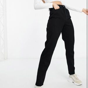 Stylish Black High-Waisted Pants
